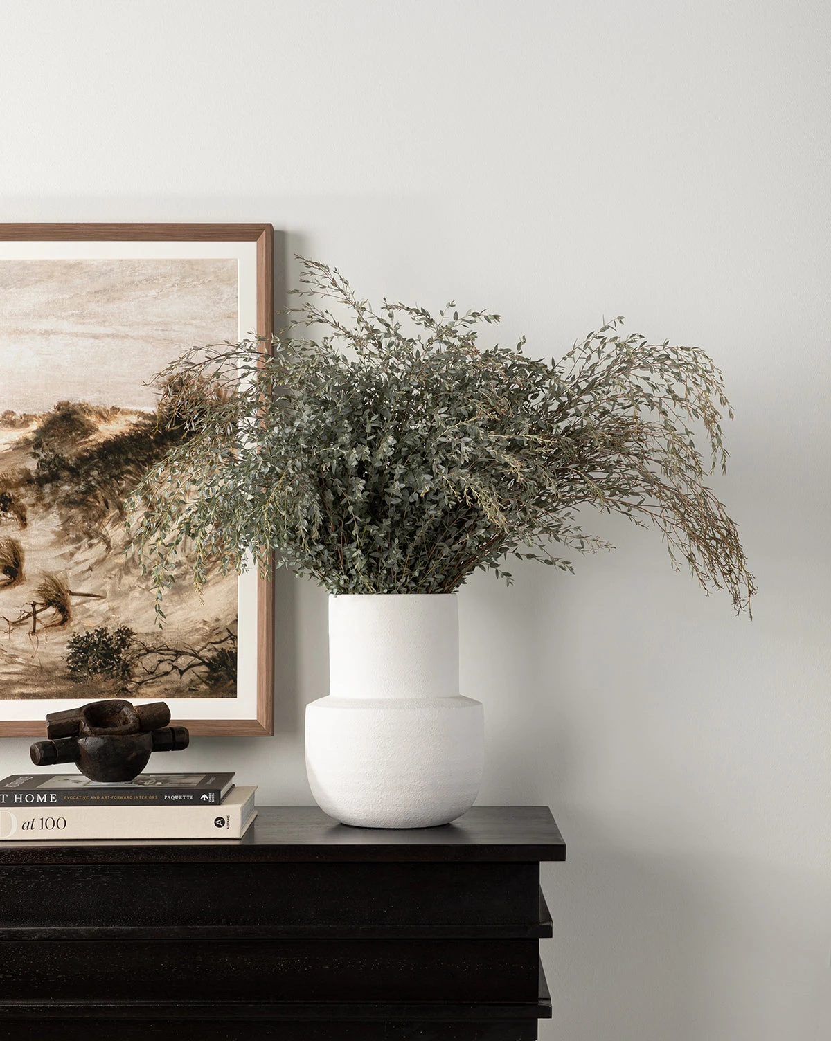 Smooth Matte White Glaze Vase - Image 2