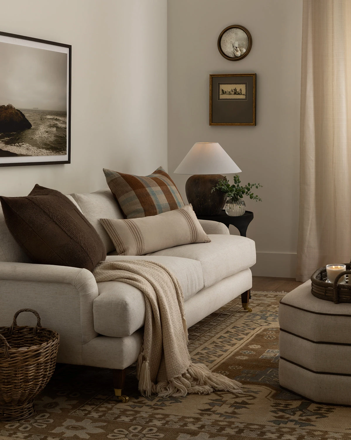 Twain Hand-Woven Rattan Basket - Image 2