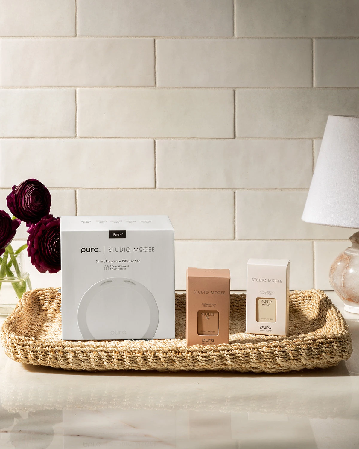 Pura X Studio McGee Violet Fig Blossom Home Fragrance Refill - Image 3