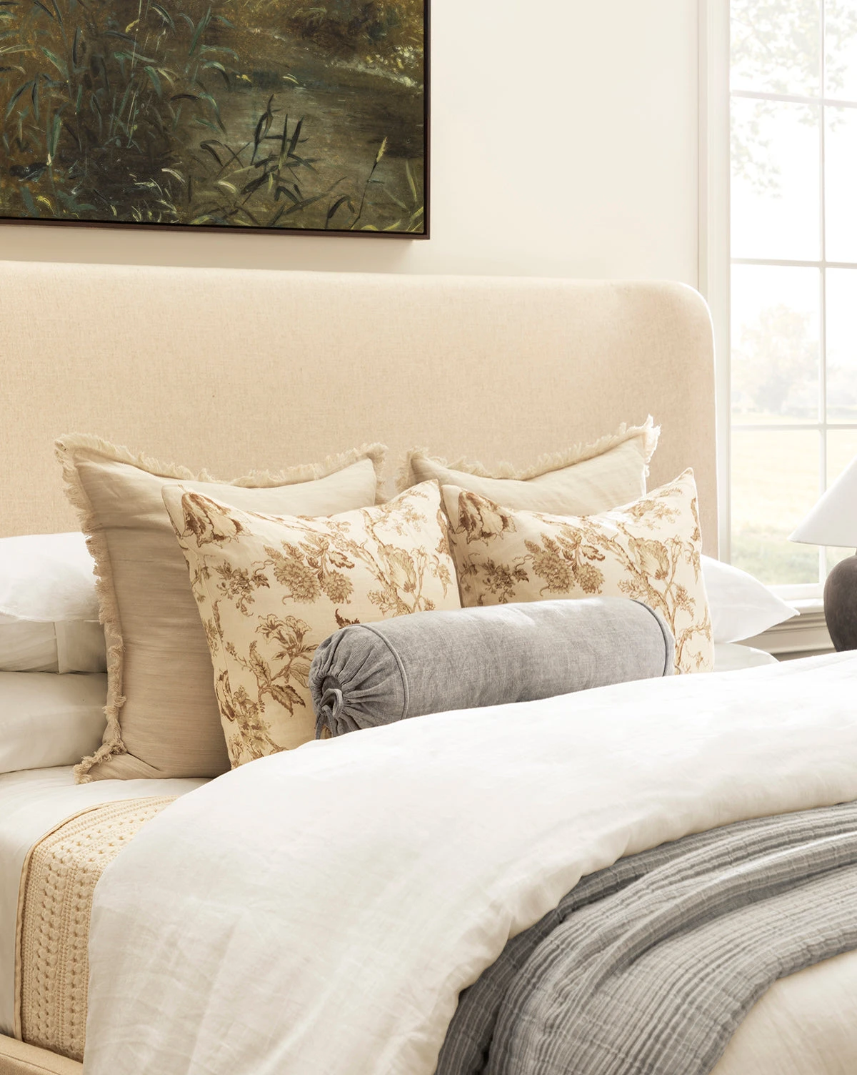 Delphine Bolster Pillow - Image 2