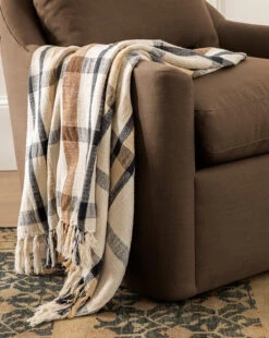 Albright Plaid Throw