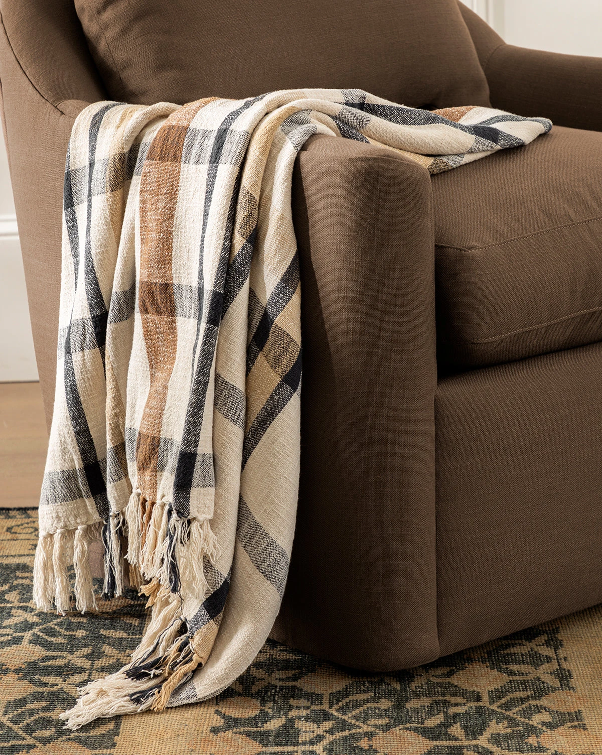 Albright Plaid Throw