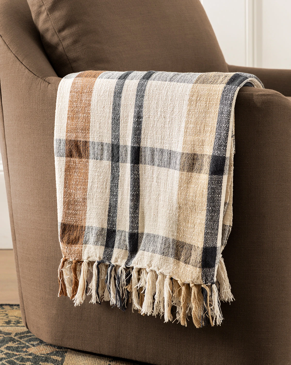 Albright Plaid Throw - Image 5