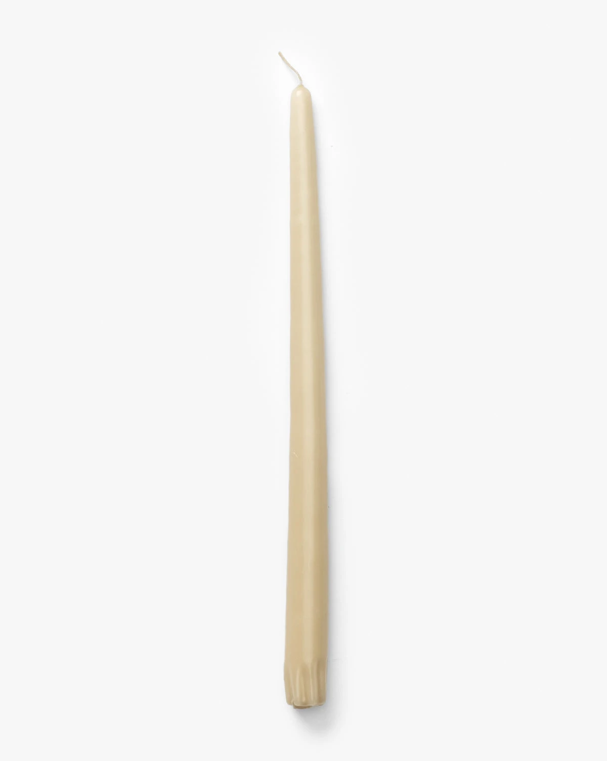 Antique Beige Taper Candles (Set Of 12) - Image 2