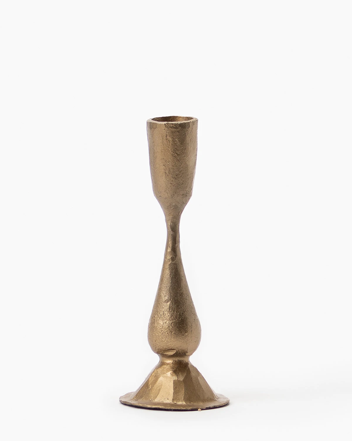 Antique Brass Taper Candle Holder - Image 5