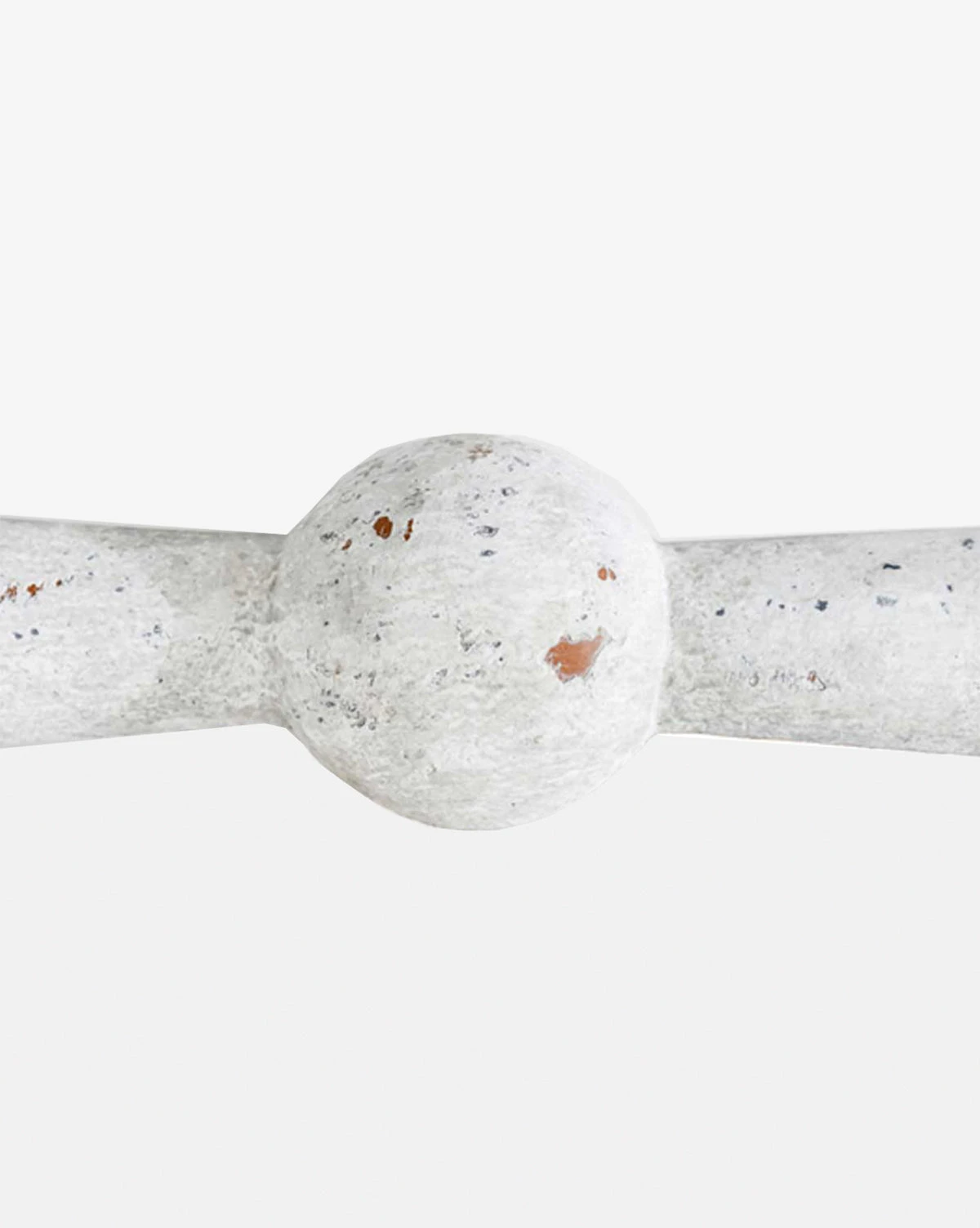 Antique White Rectangle Mirror - Image 3