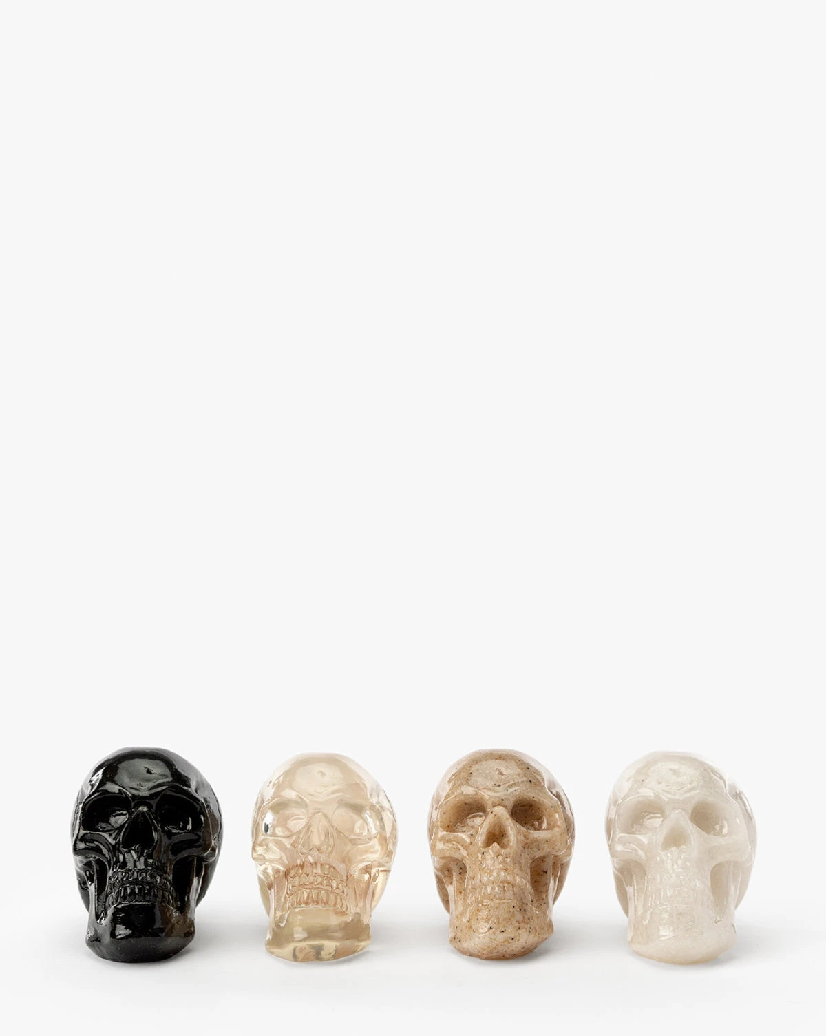 Assorted Resin Skulls (Boxed Set Of 4) - Image 4