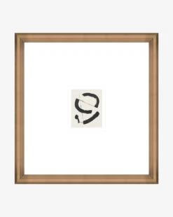 Black Abstract Linework I