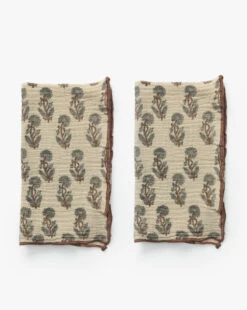 Block Print Tea Towels (Set Of 2)