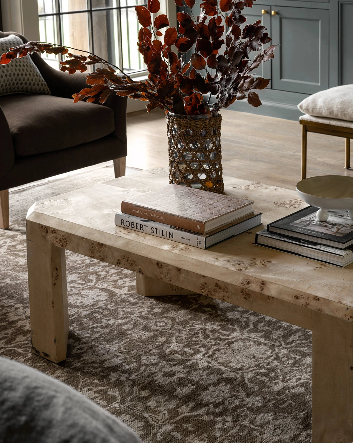 Rocio Burl Coffee Table - Image 2