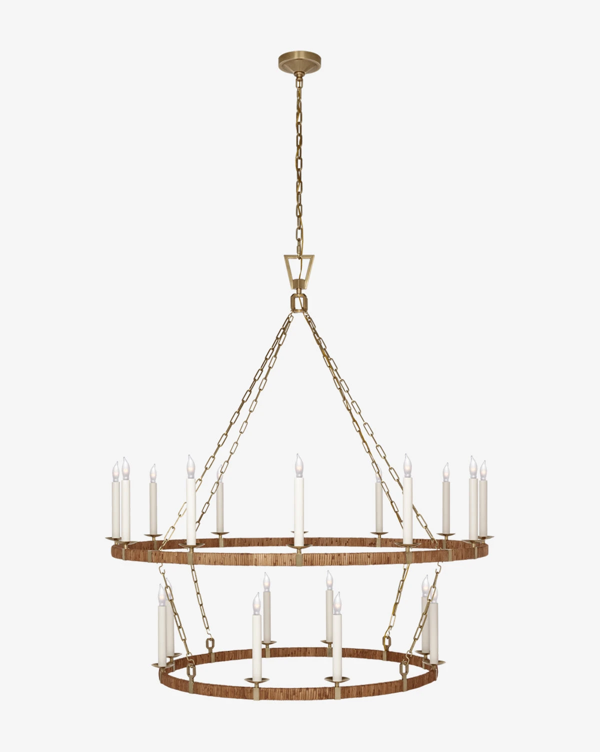 Darlana Wrapped Two-Tiered Chandelier - Image 6