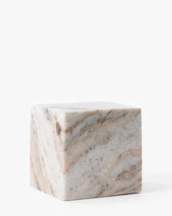 Diani Marble Cube Object