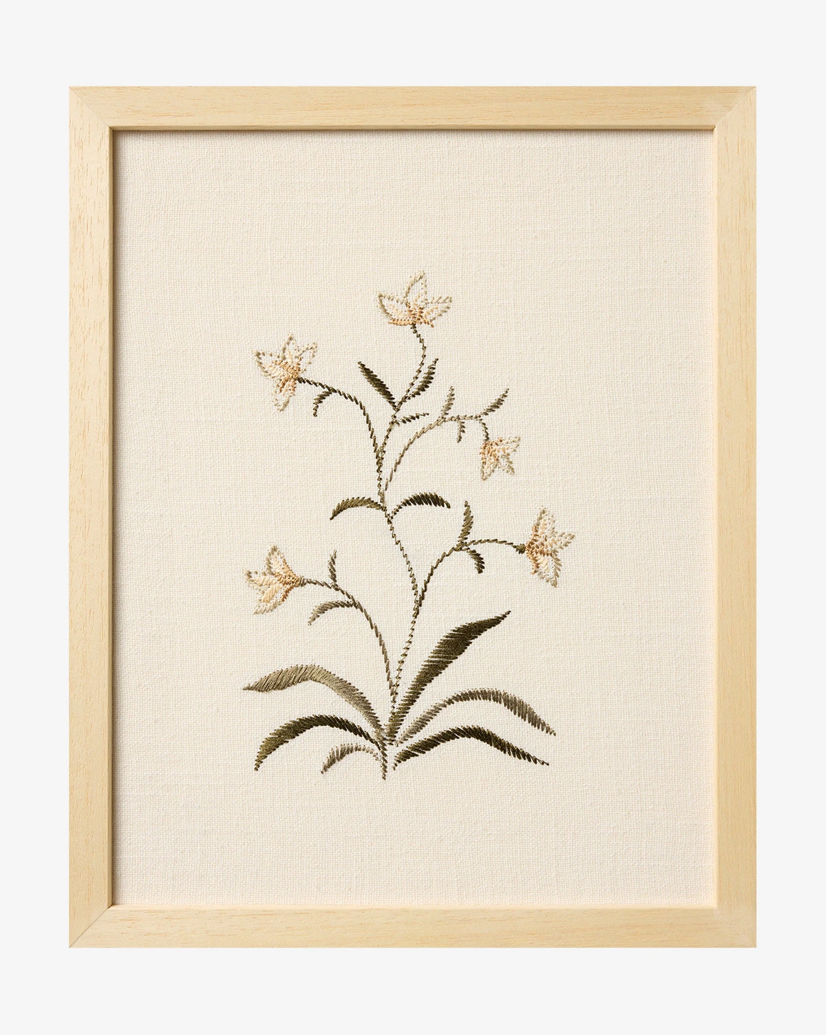 Embroidered Pixie Flowers