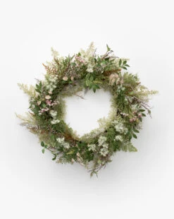 Faux Herbiflora Wreath