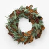 30" Faux Magnolia & Eucalyptus Wreath