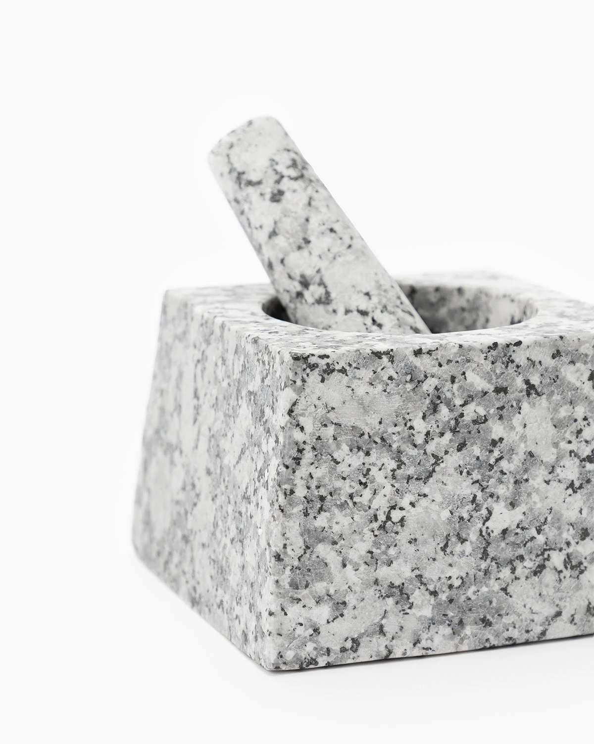 Granite Square Mortar & Pestle - Image 3