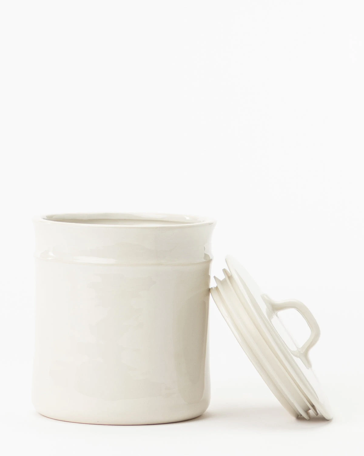 Handled Ceramic Canister - Image 5