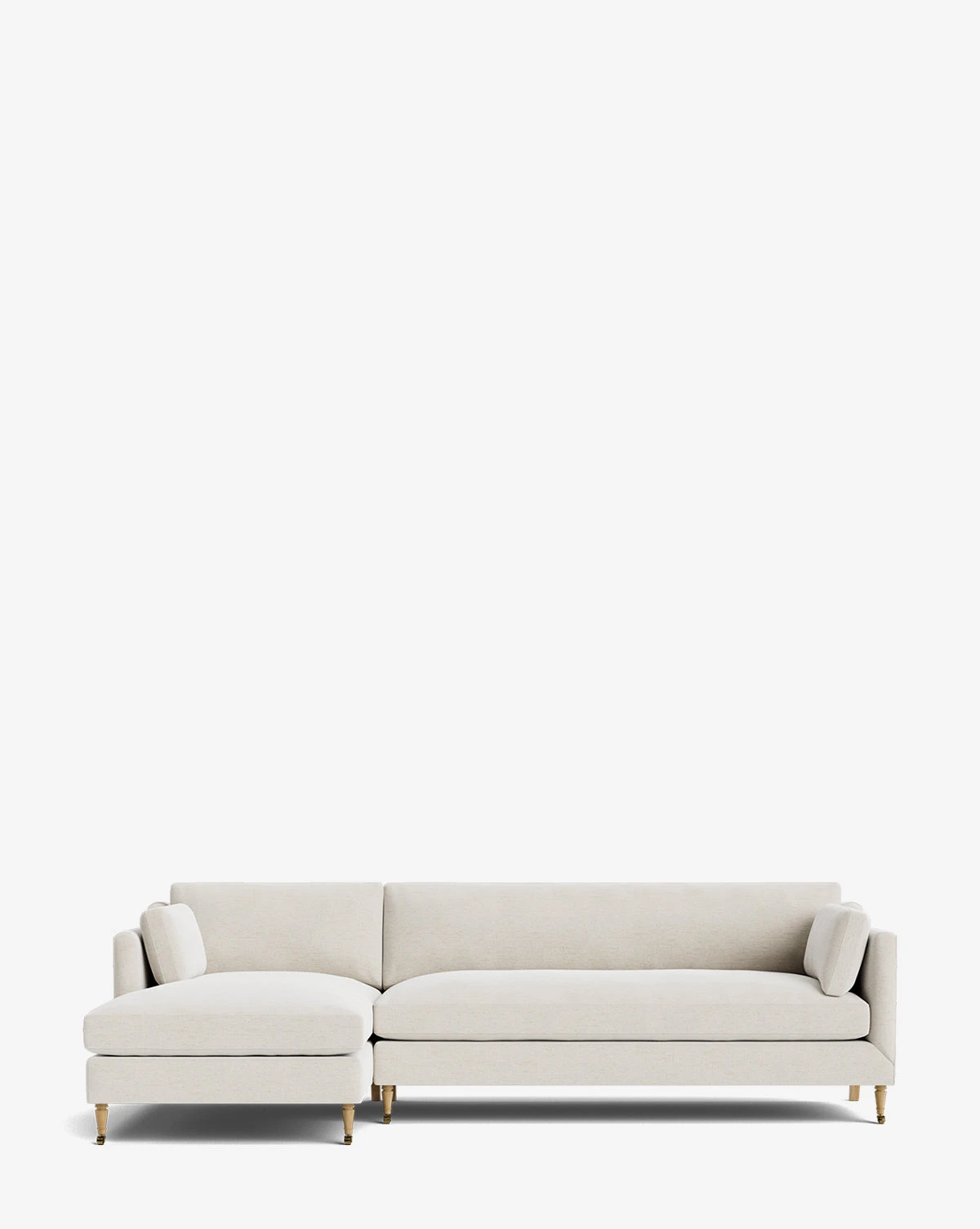 Haverford Upholstered Left Chaise Sectional 113" - Image 2