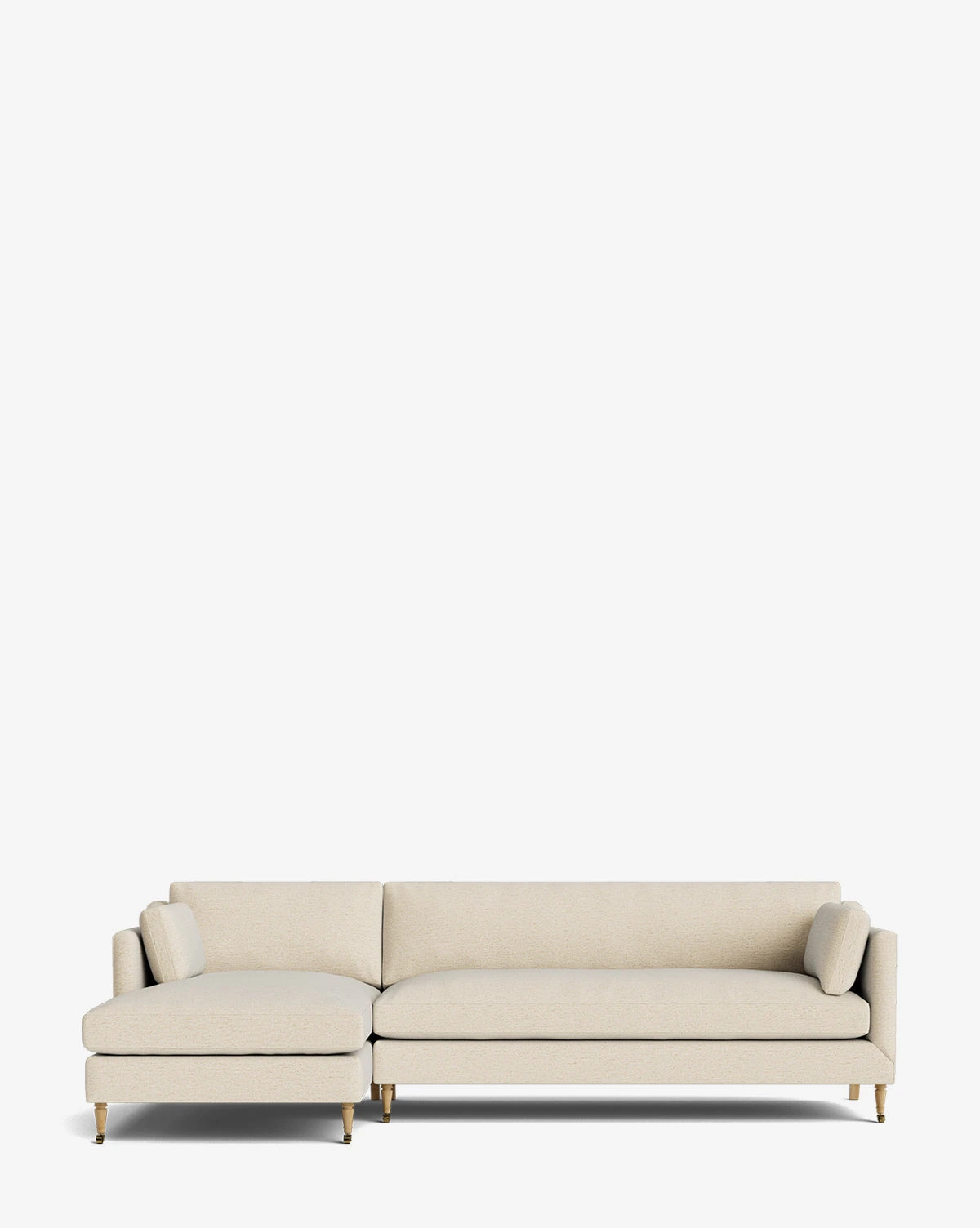 Haverford Upholstered Left Chaise Sectional 113" - Image 8