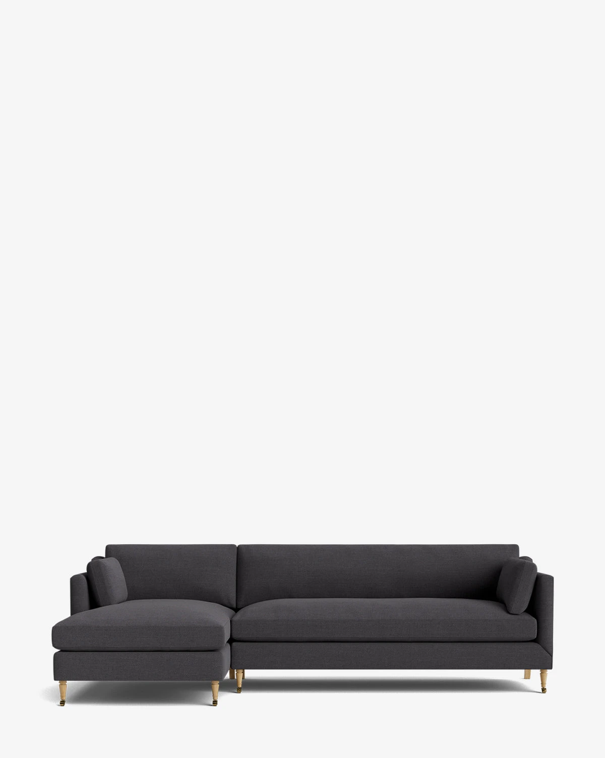Haverford Upholstered Left Chaise Sectional 113" - Image 4