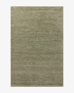Inara Green Hand-Tufted Wool Rug