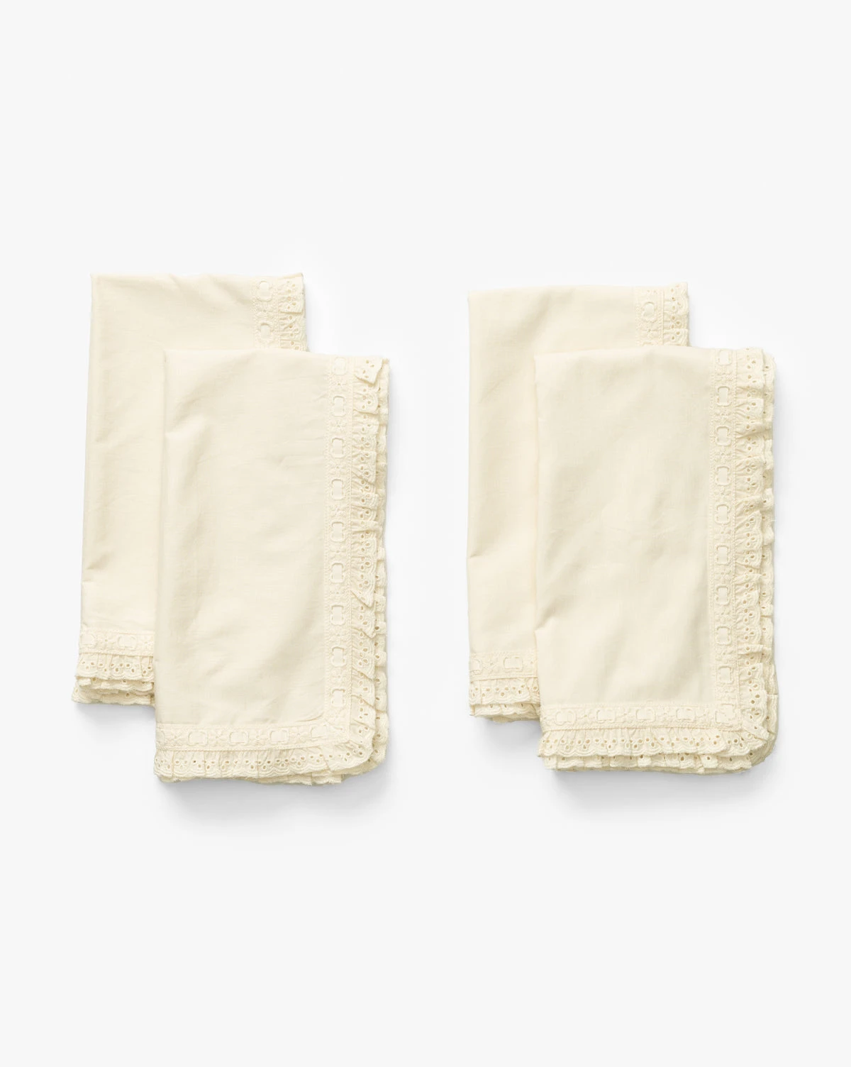 Lace Trim Napkins (Set Of 4) - Image 3