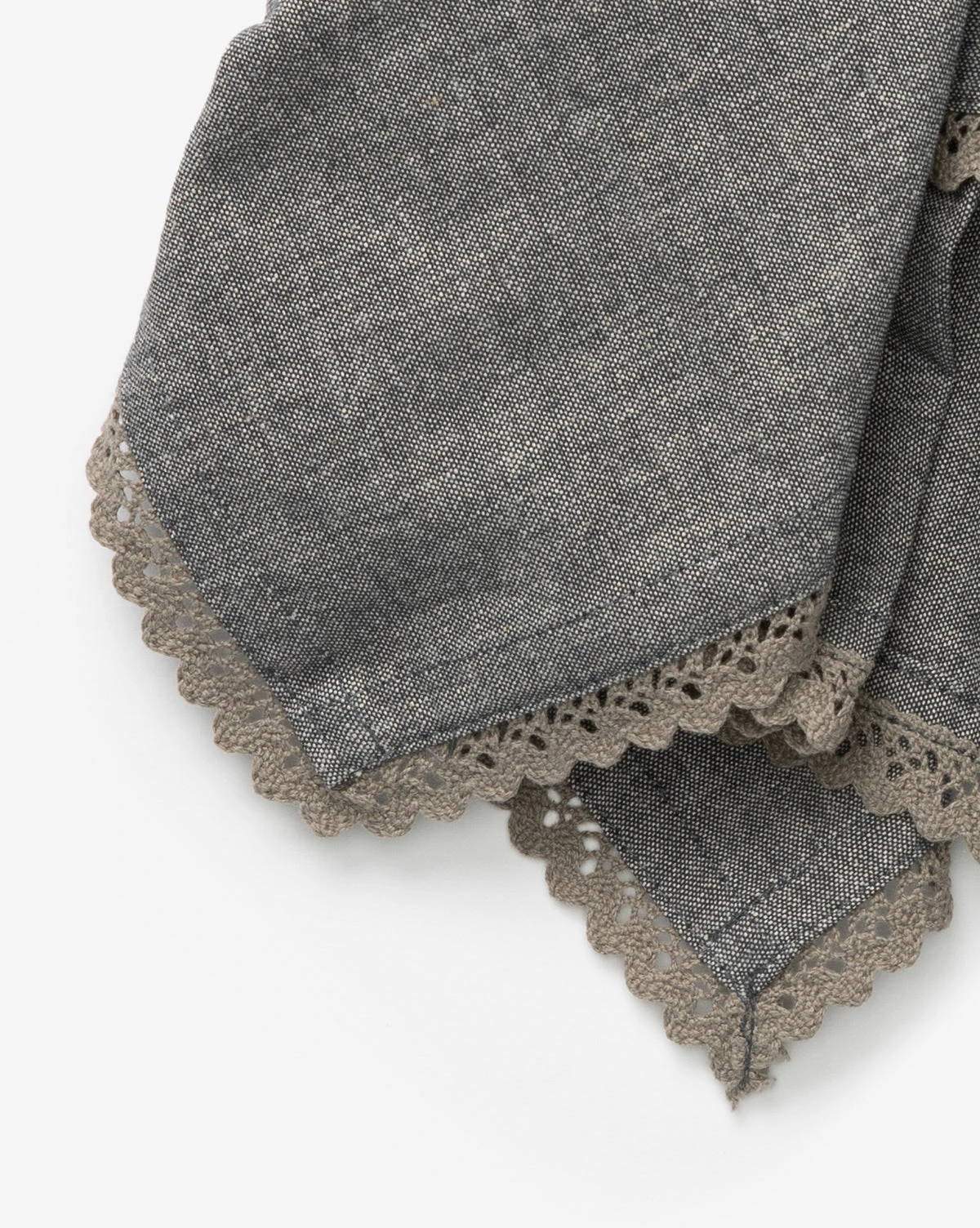 Lace Trimmed Cotton Napkins (Set Of 4) - Image 3