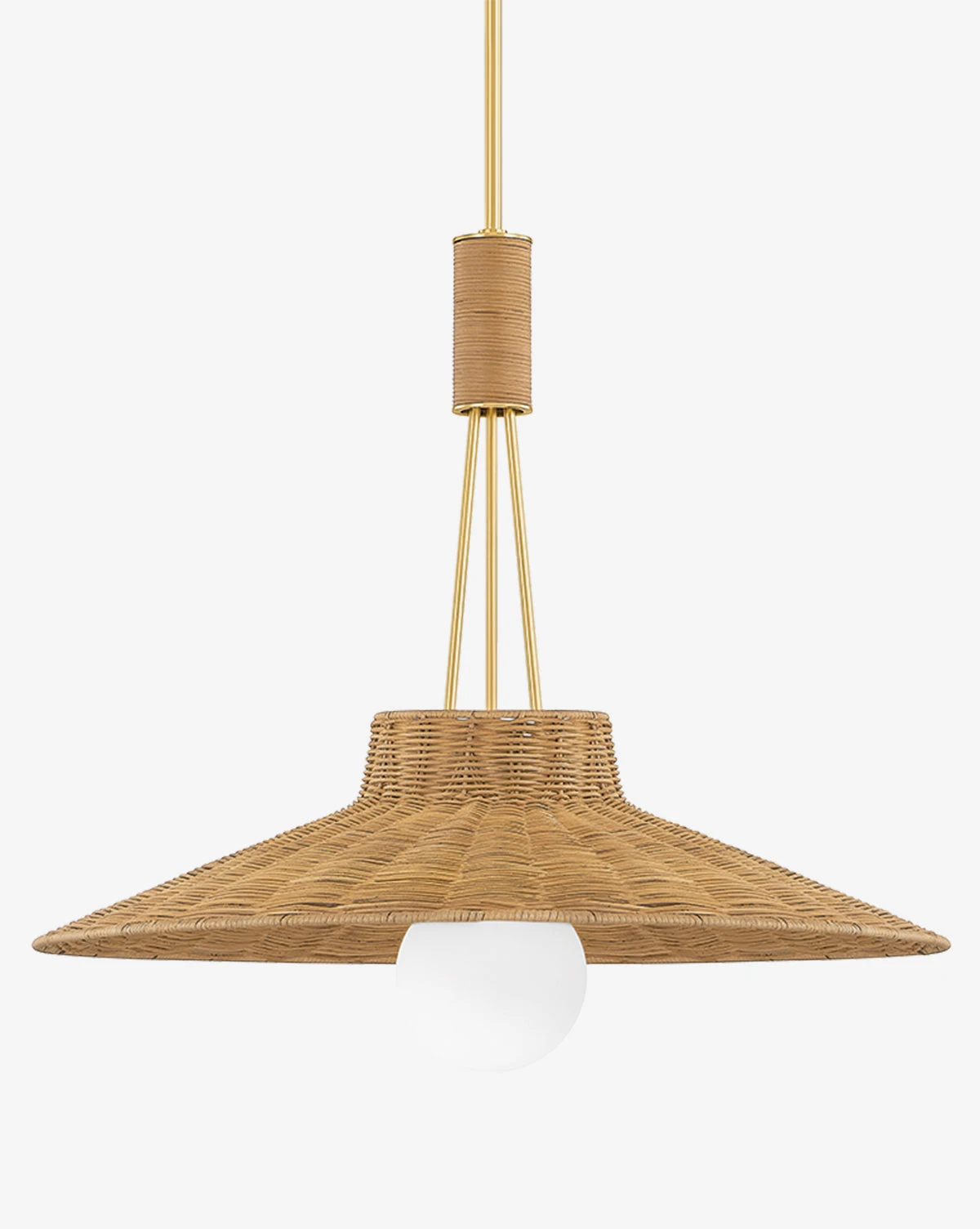 Laudine Wicker Pendant - Image 2