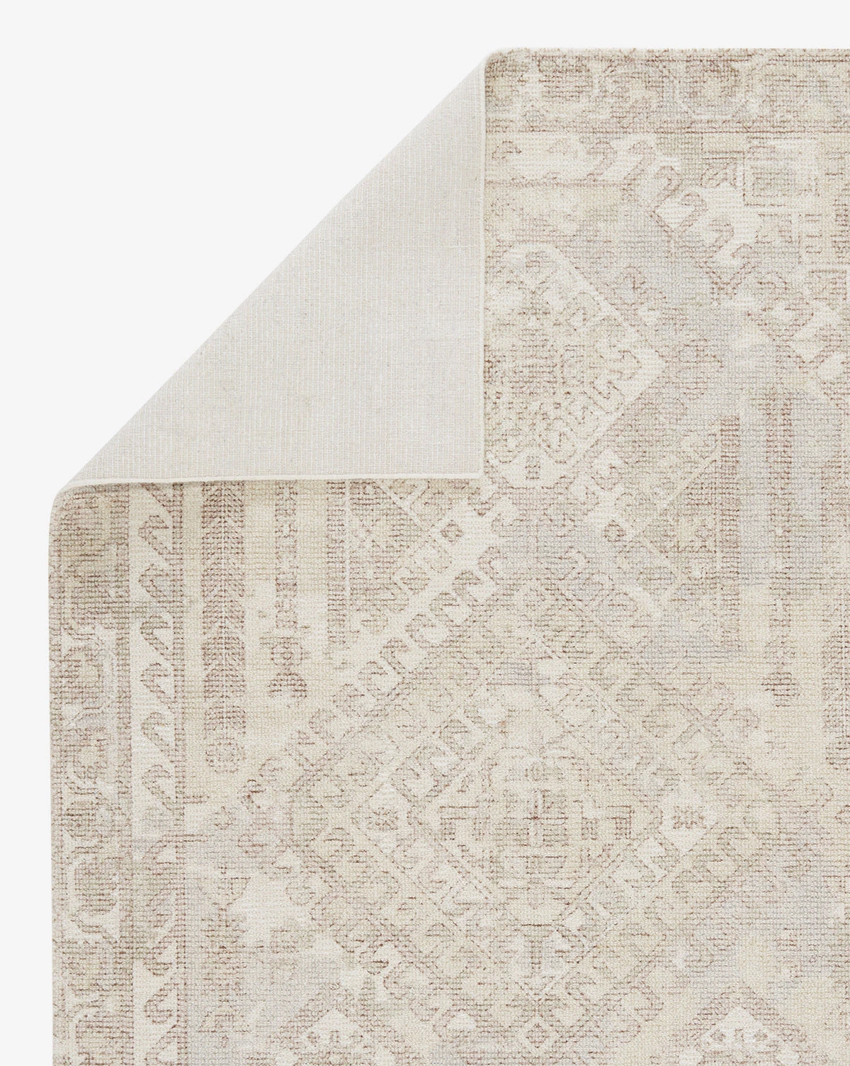 Lenola Taupe Handwoven Wool Rug - Image 4