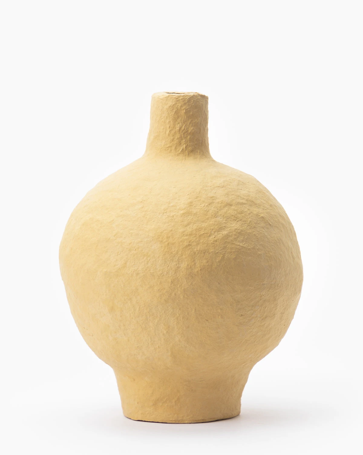 Long Necked Paper Mache Vase