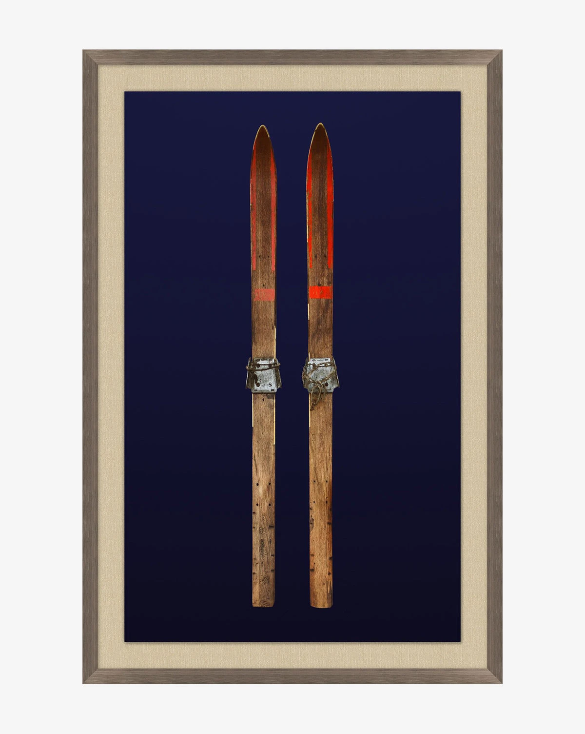 Antique Navy Skis I