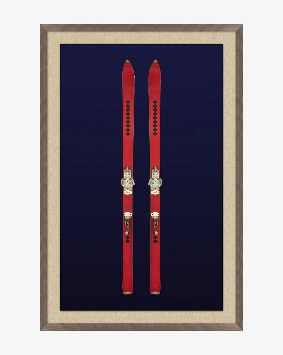 Antique Navy Skis II