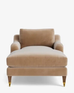 Lucille English Roll Arm Chaise Lounge