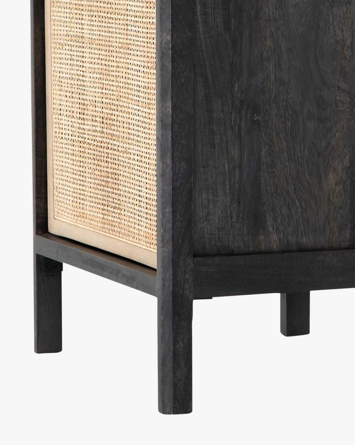 Kenan Black Nightstand - Image 4