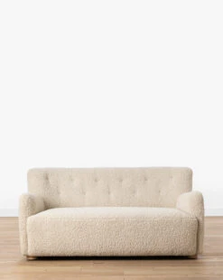 Magda Teddy Bear Boucle Settee