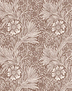 Morris & Co. X McGee & Co. Marigold Umber Wallpaper