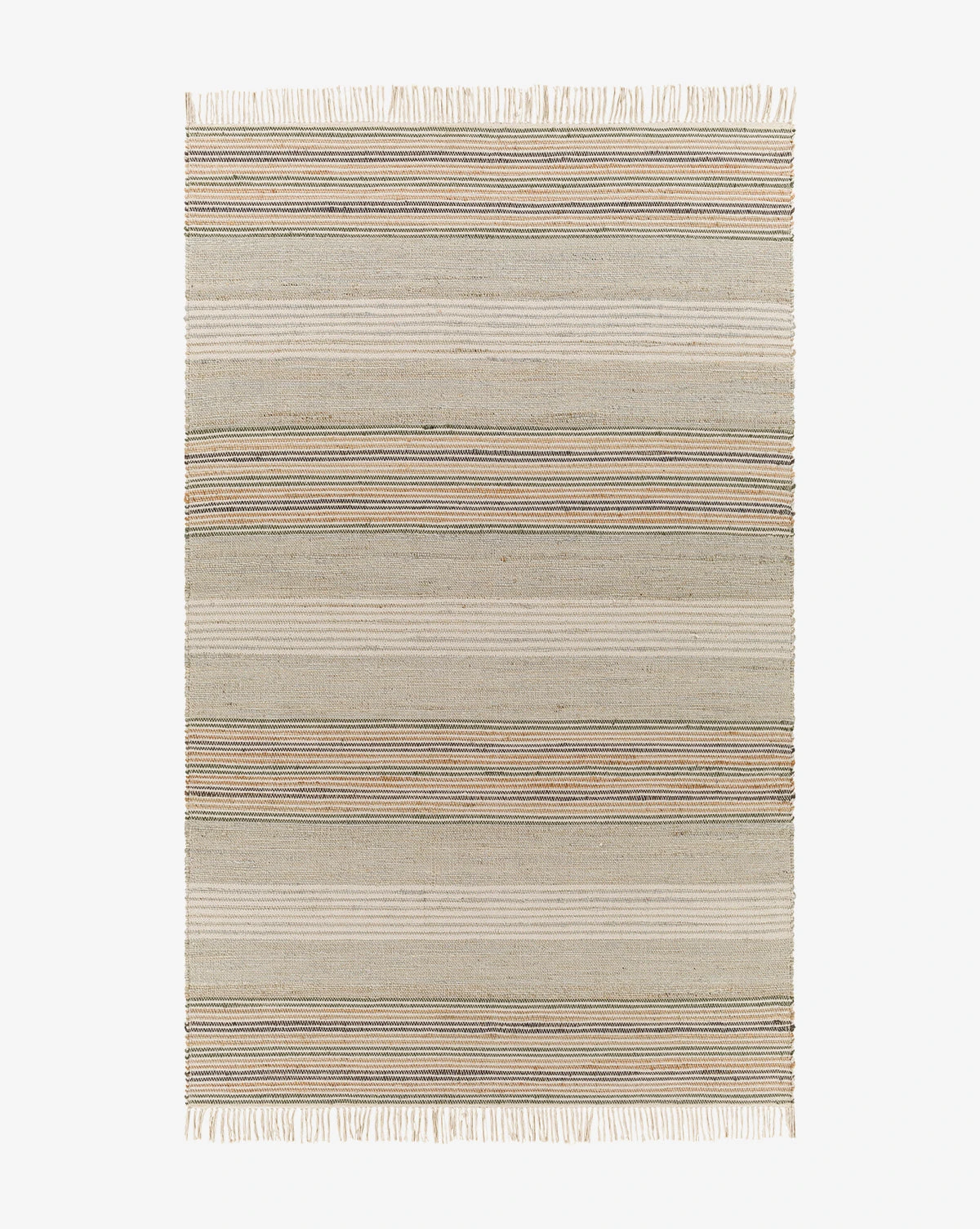 Mayon Gray Handwoven Jute Rug