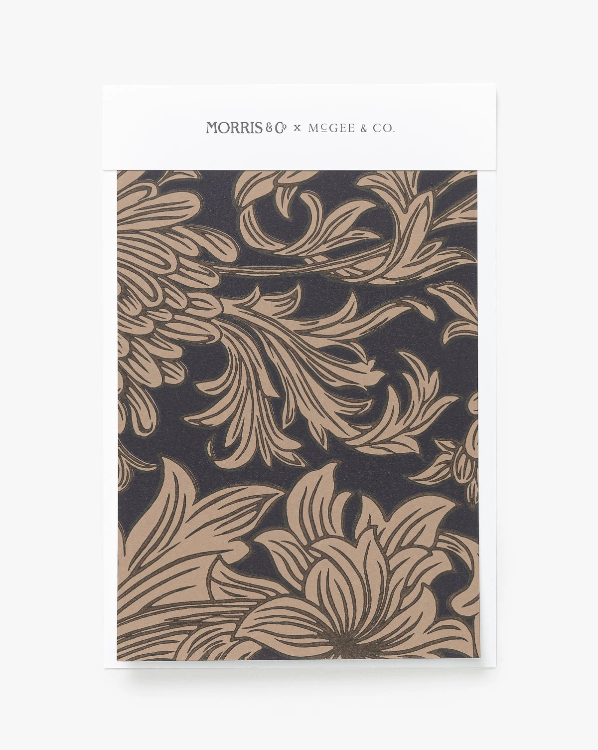 Morris & Co. X McGee & Co. Chrysanthemum Wallpaper Swatch