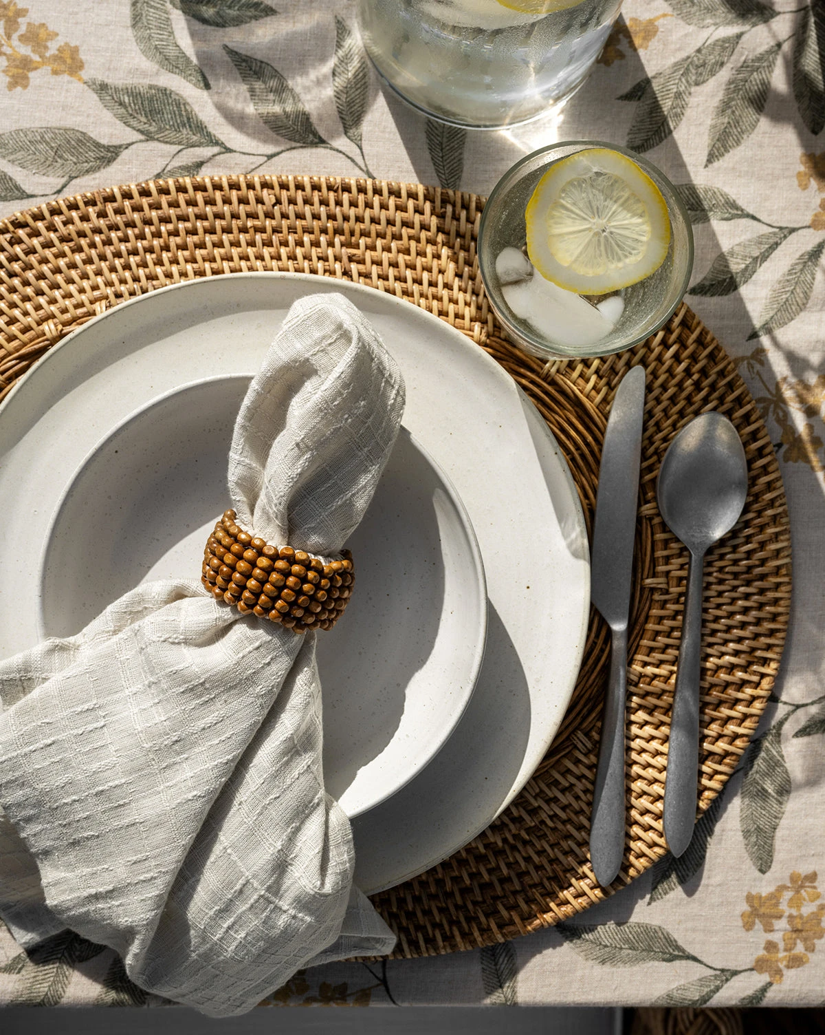 Wooden Bead Napkin Rings (Set Of 4) - Image 2