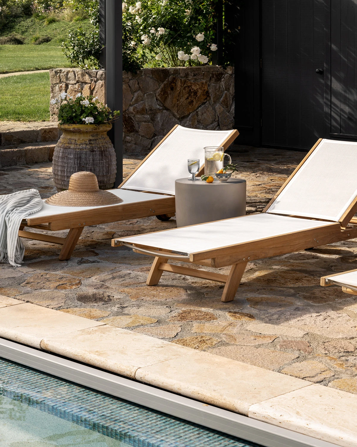 Caine Outdoor Side Table - Image 3