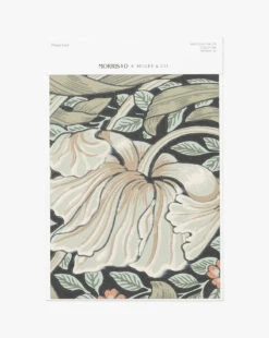 Morris & Co. X McGee & Co. Pimpernel Ink Wallpaper Swatch