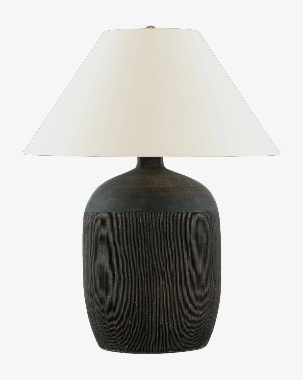 Portis Combed Round Table Lamp