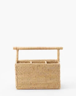 Rattan Utensil Caddy