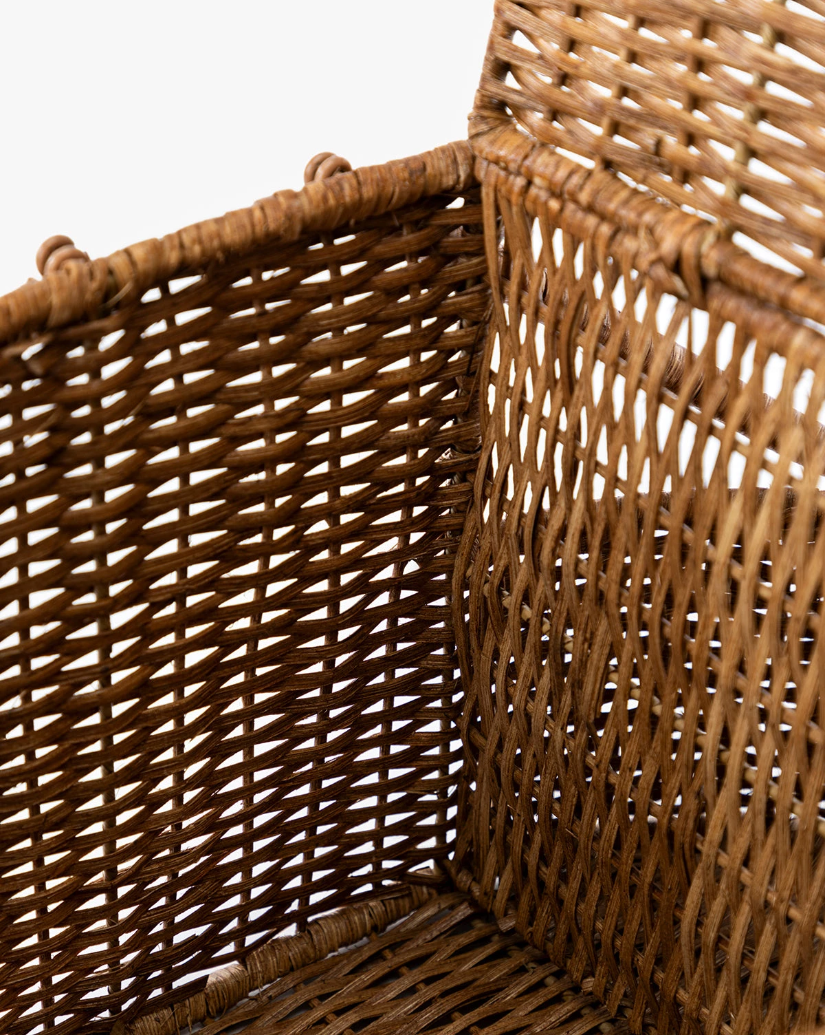 Rattan Wicker Picnic Basket - Image 6