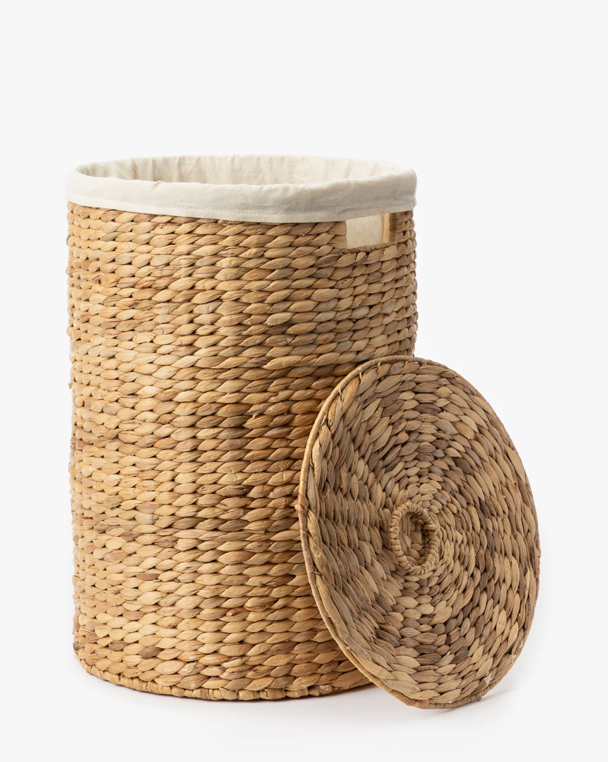 Round Water Hyacinth Basket - Image 3