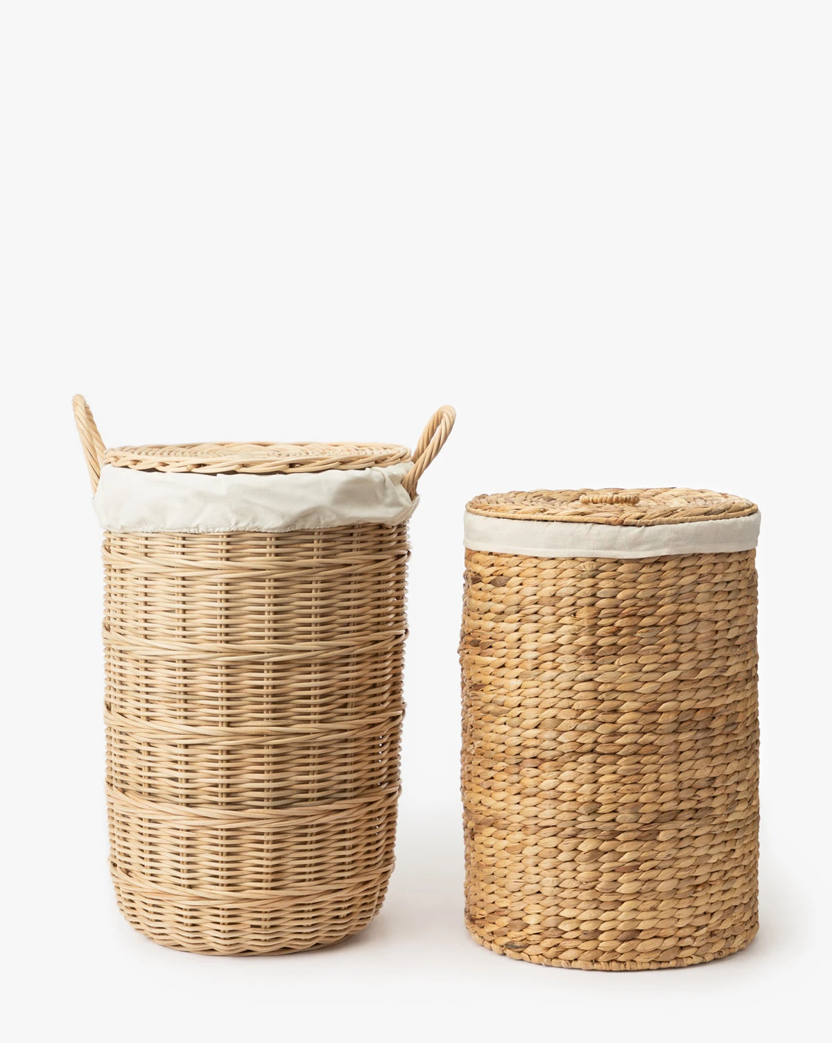 Round Water Hyacinth Basket - Image 4