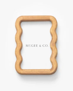 Scalloped Wood Frame
