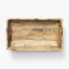 Scalloped Wood Tray