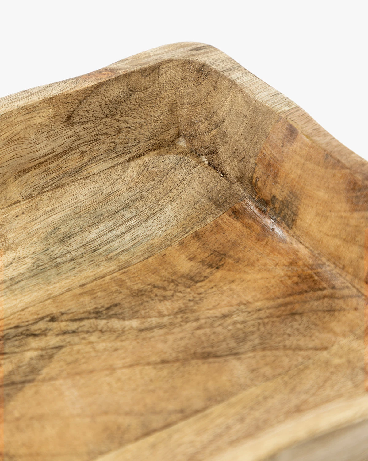 Scalloped Wood Tray - Image 3