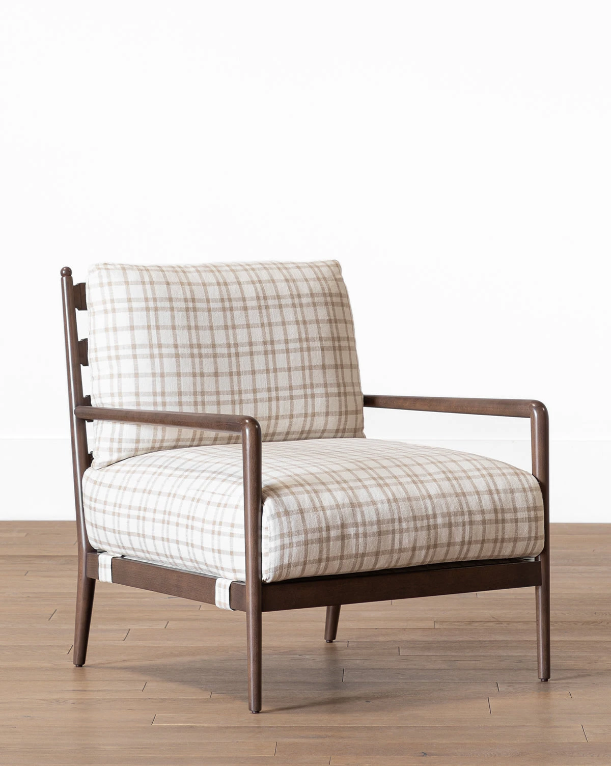 Serena Wood Lounge Chair - Image 4
